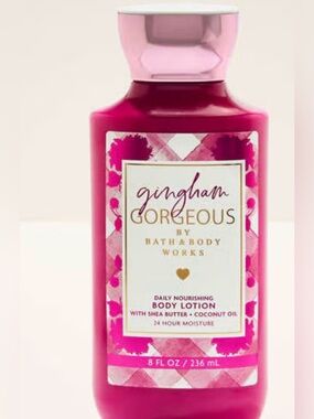 New Bath & Body Works Gingham Gorgeous Body Lotion